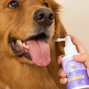 Spray dental para el cuidado bucal de perros y gatos
