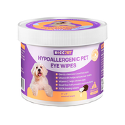 Toallitas húmedas hipoalergénicas para ojos de perros y gatos